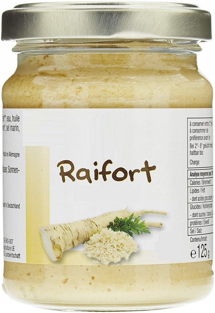 Raifort (épices, huiles et condiments)